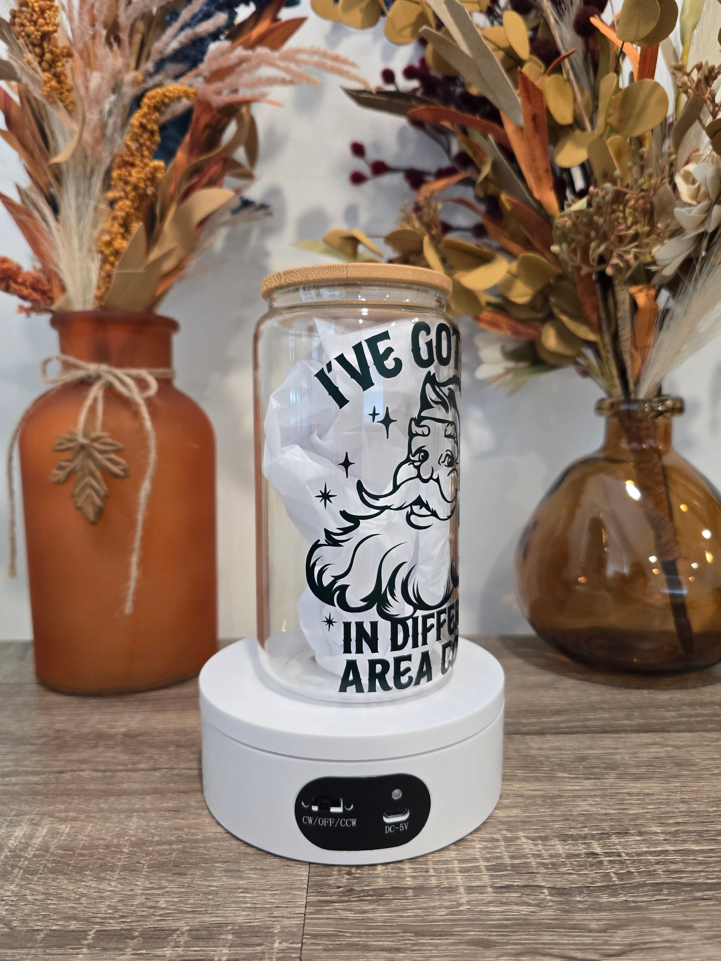 I've got Ho's - Santa Glass Can