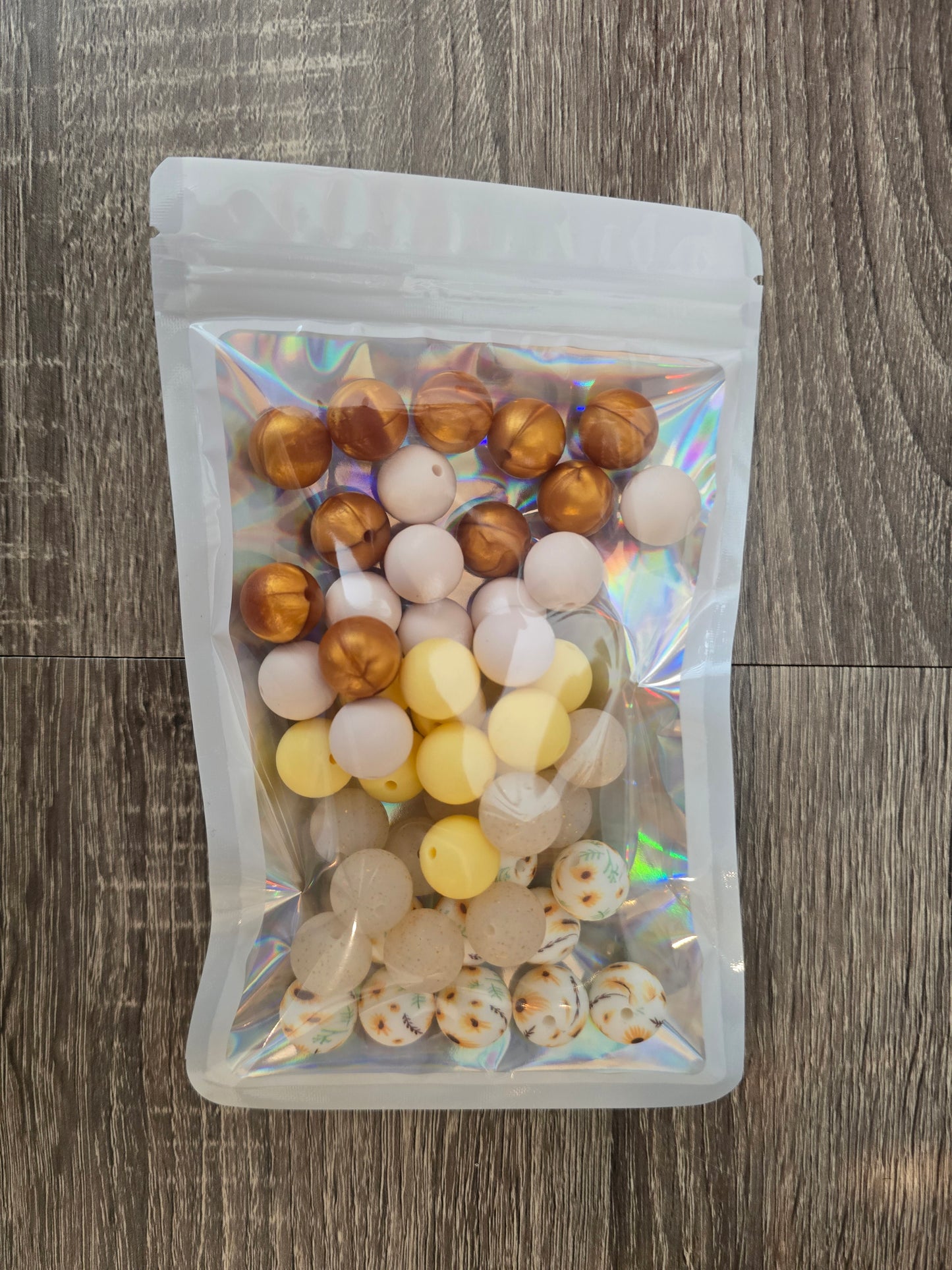 Sunflower bulk beads