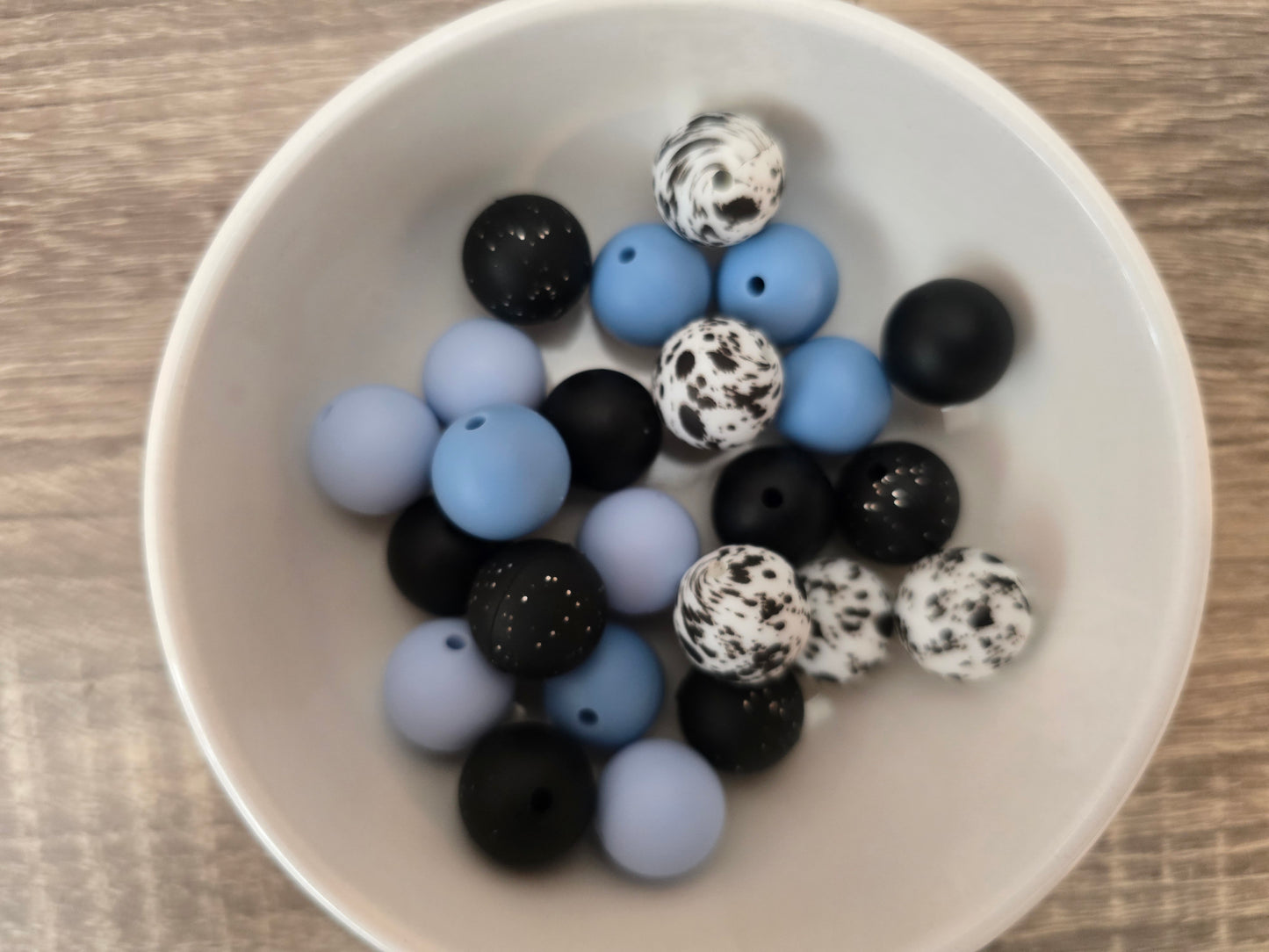 Ink Splatter Bead Mix