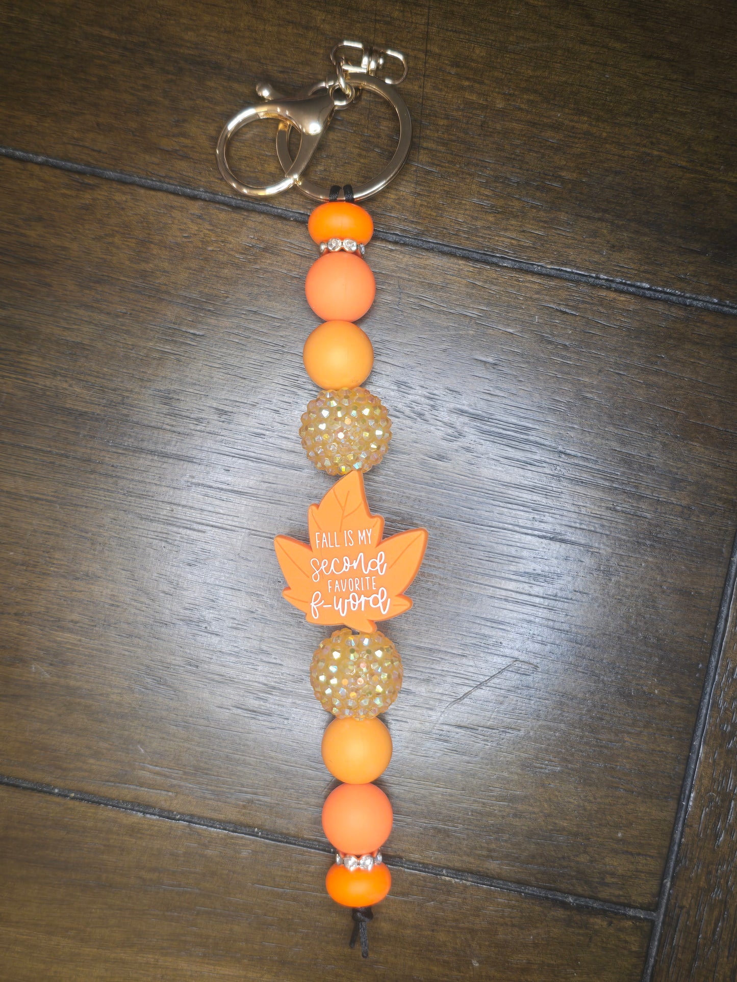 Fall Lovers Keychain, F-Word