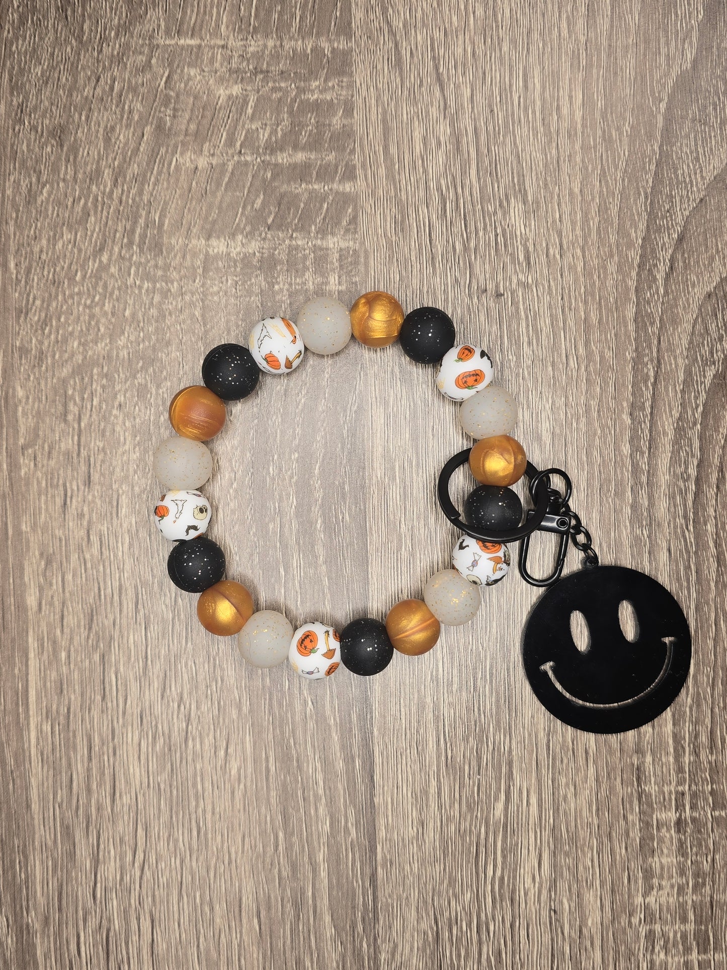 Spooky Vibes Wristlet Keychain