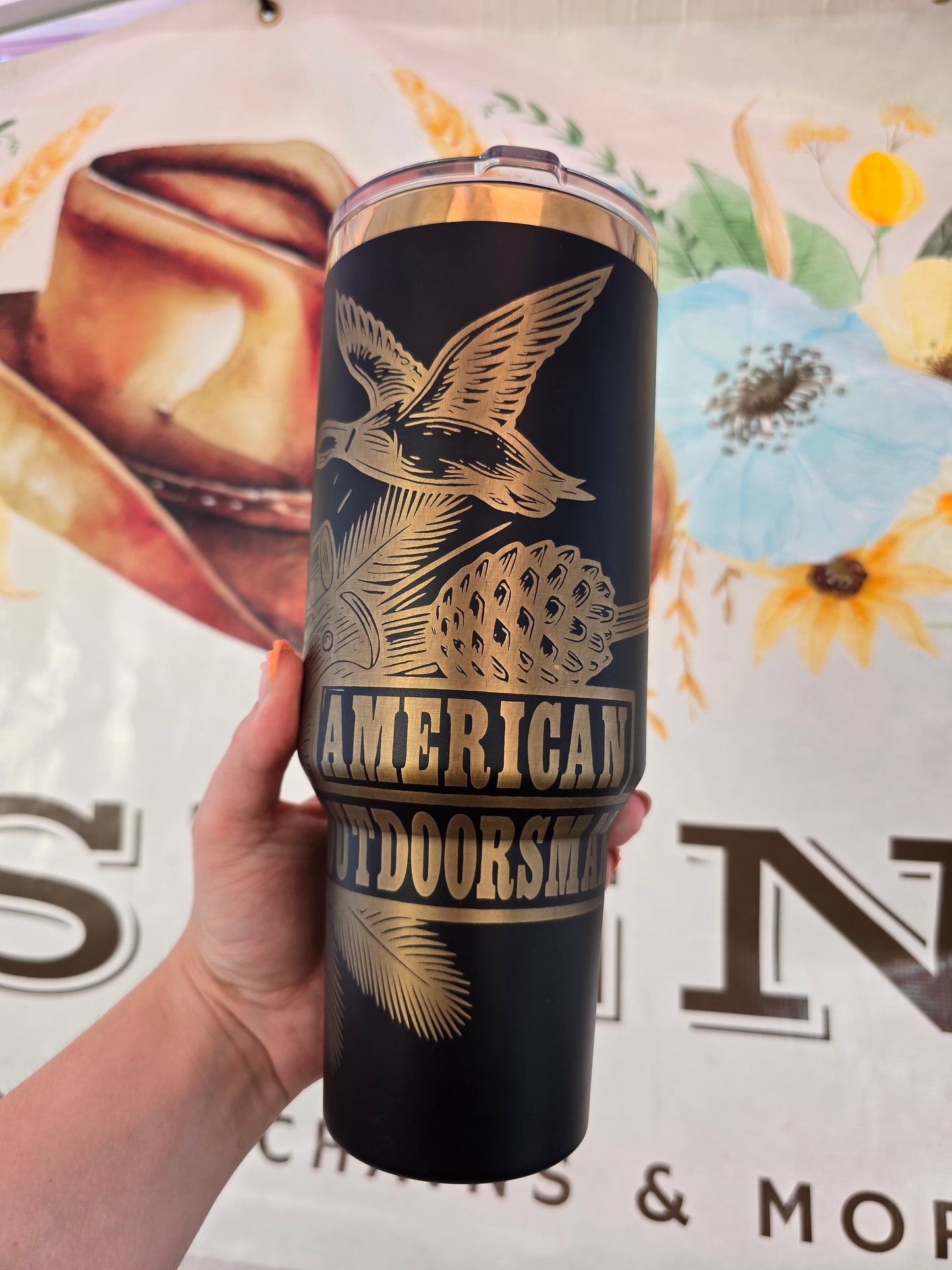American Outdoorsman 40oz Tumbler
