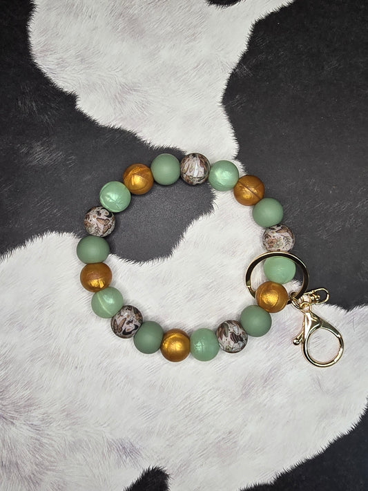 Nature 🍄‍🟫 Wristlet Keychain